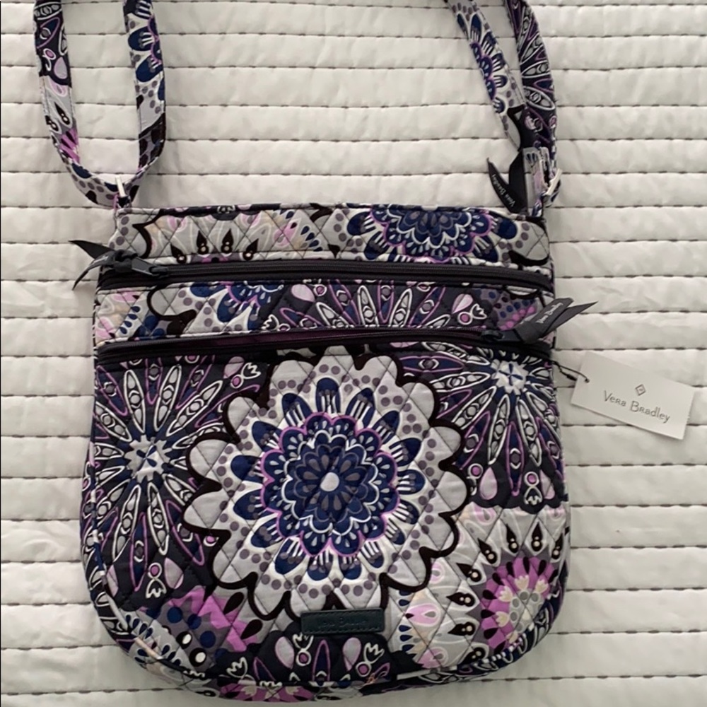 NWT Vera Bradley Trio Zip Hipster